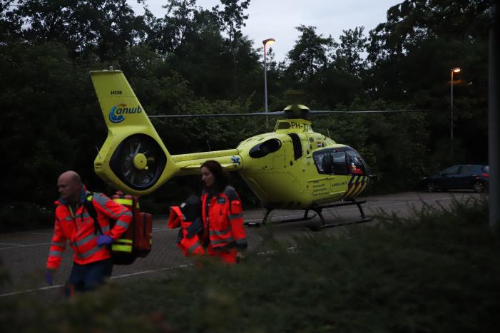 Traumahelikopter ingezet voor incident op station