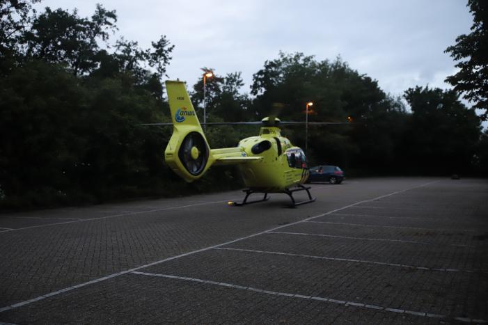 Traumahelikopter ingezet voor incident op station