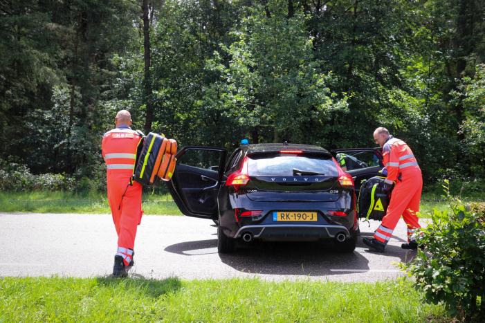 Traumahelikopter landt voor incident in klimbos