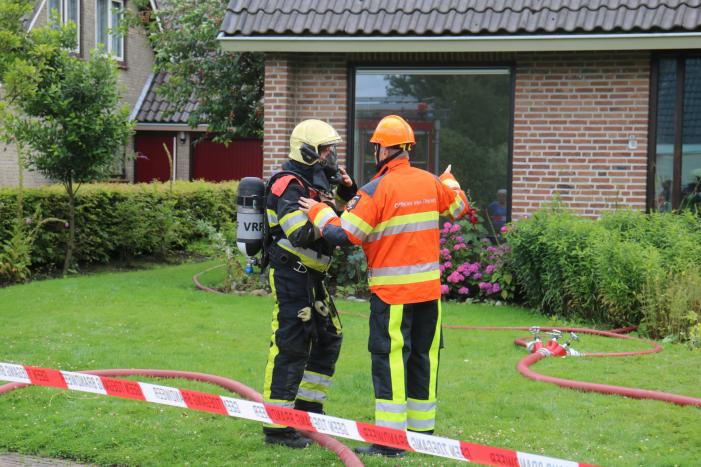 Woning ontruimd na brand tijdens werkzaamheden