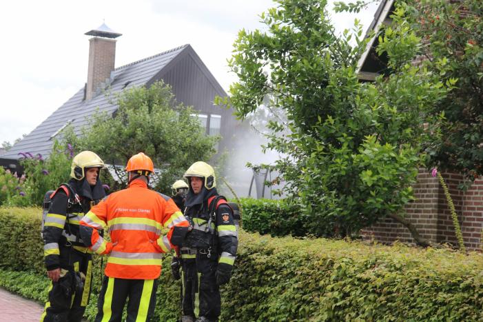 Woning ontruimd na brand tijdens werkzaamheden