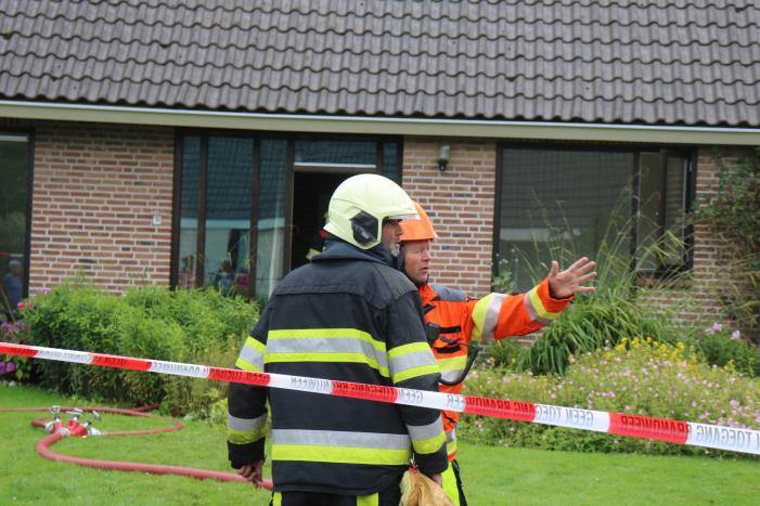 Woning ontruimd na brand tijdens werkzaamheden