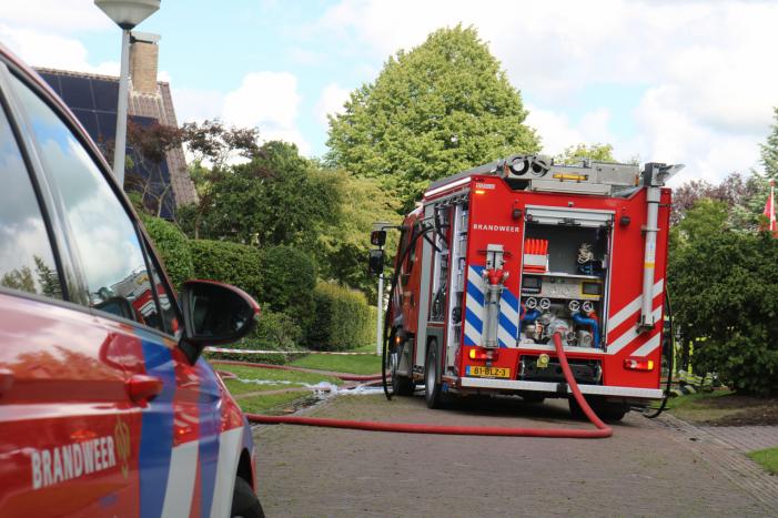Woning ontruimd na brand tijdens werkzaamheden