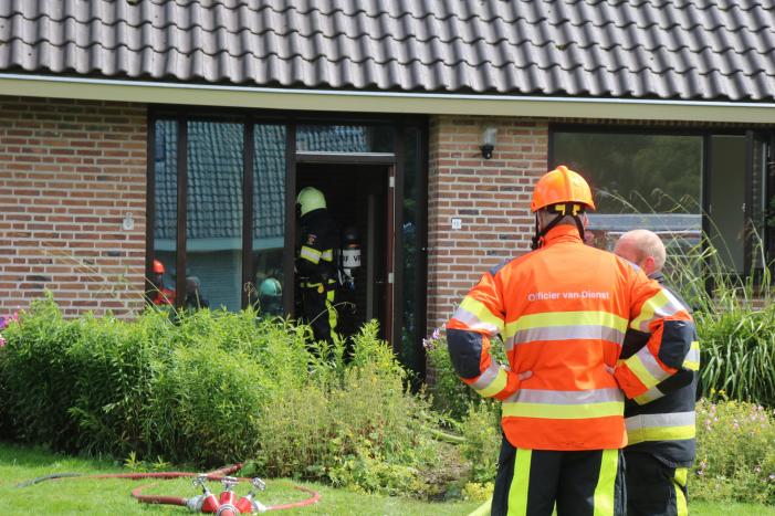 Woning ontruimd na brand tijdens werkzaamheden