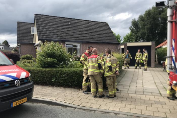 Woning vol rook na vergeten pan op het vuur
