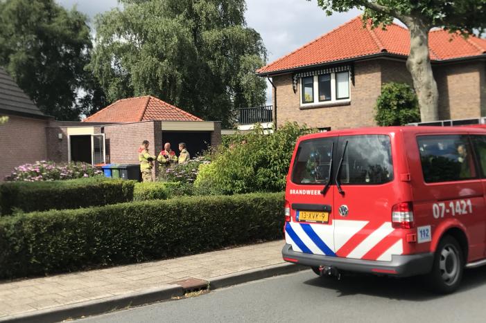 Woning vol rook na vergeten pan op het vuur