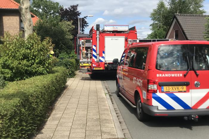 Woning vol rook na vergeten pan op het vuur