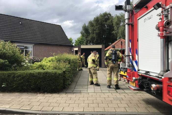 Woning vol rook na vergeten pan op het vuur