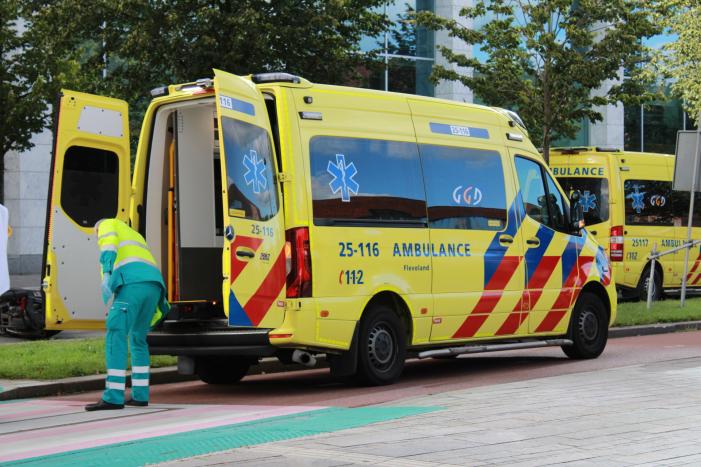 Voetganger gewond na aanrijding