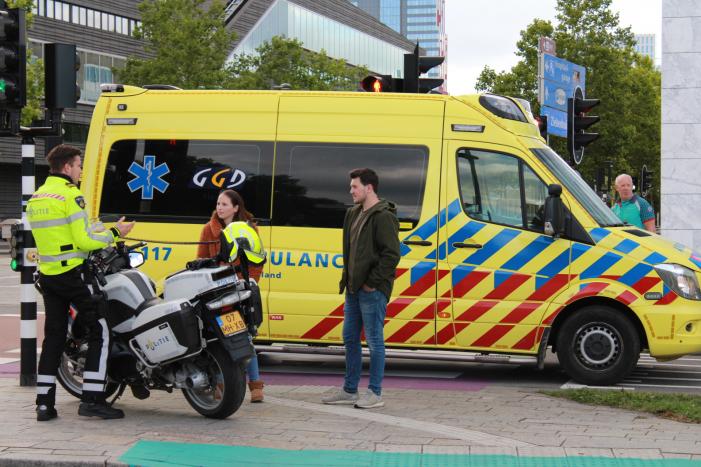 Voetganger gewond na aanrijding