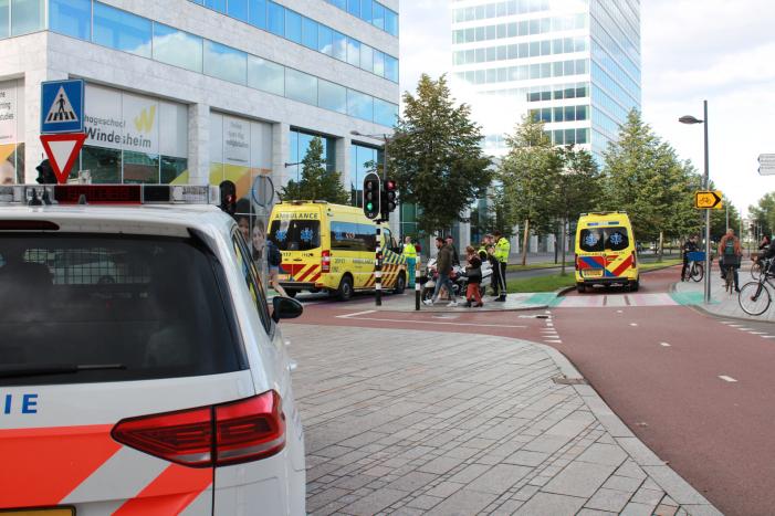 Voetganger gewond na aanrijding