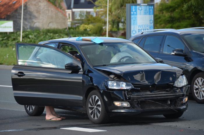 Veel schade bij kop-staartbotsing