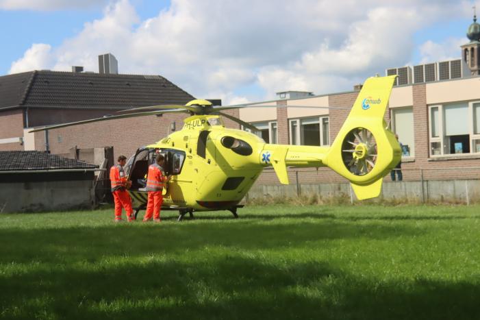 Traumahelikopter ingezet voor medische noodsituatie