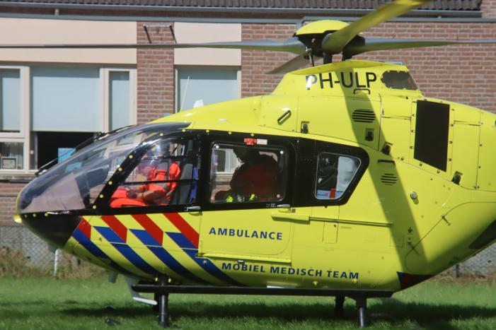 Traumahelikopter ingezet voor medische noodsituatie