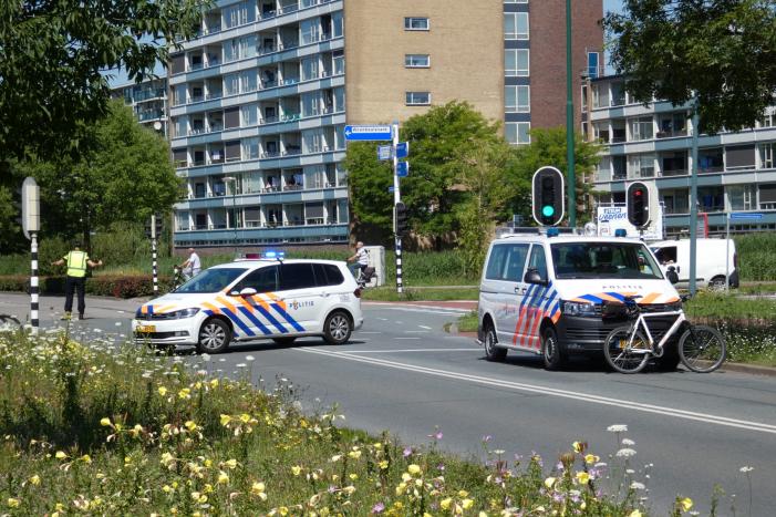 Veel schade bij kettingbotsing