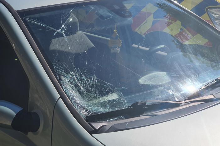 Fietser gewond bij aanrijding met auto