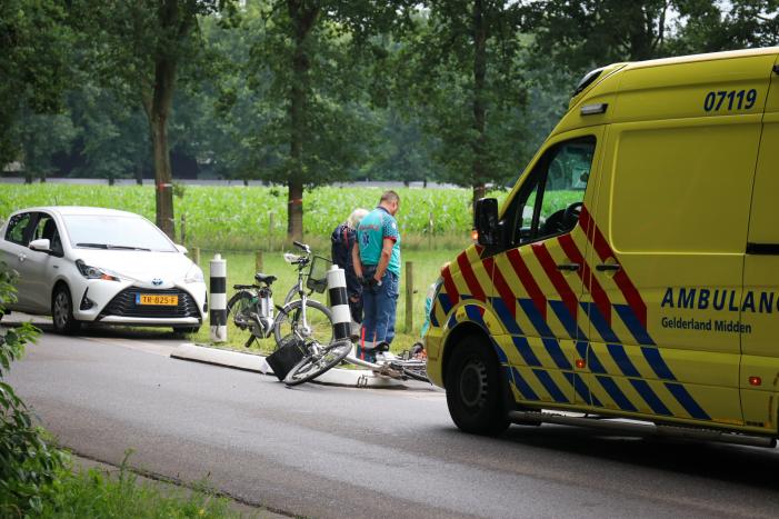 Fietsster gewond na lelijke val