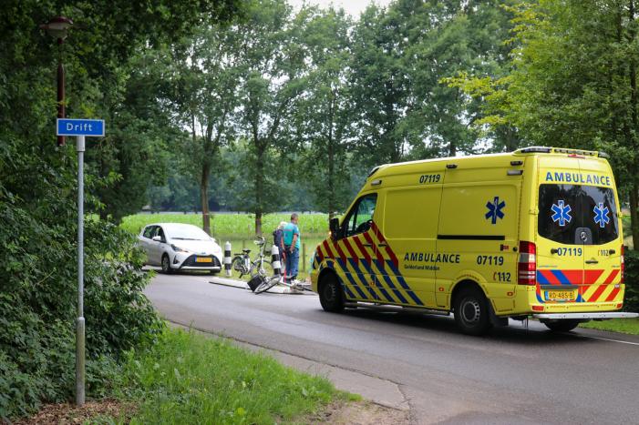Fietsster gewond na lelijke val