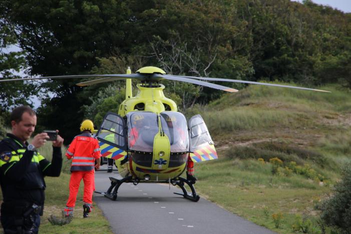 Zoektocht naar gewonde mountainbiker
