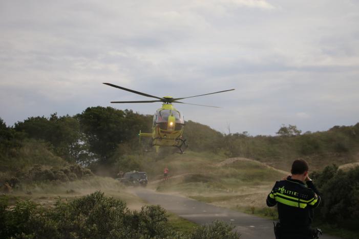 Zoektocht naar gewonde mountainbiker