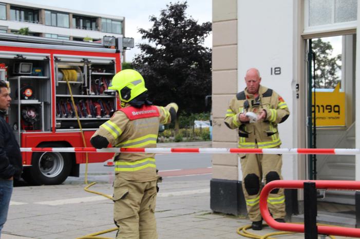 Station Nijkerk deels afgesloten door mogelijke brand