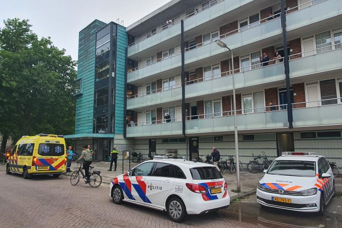 Traumahelikopter landt voor incident
