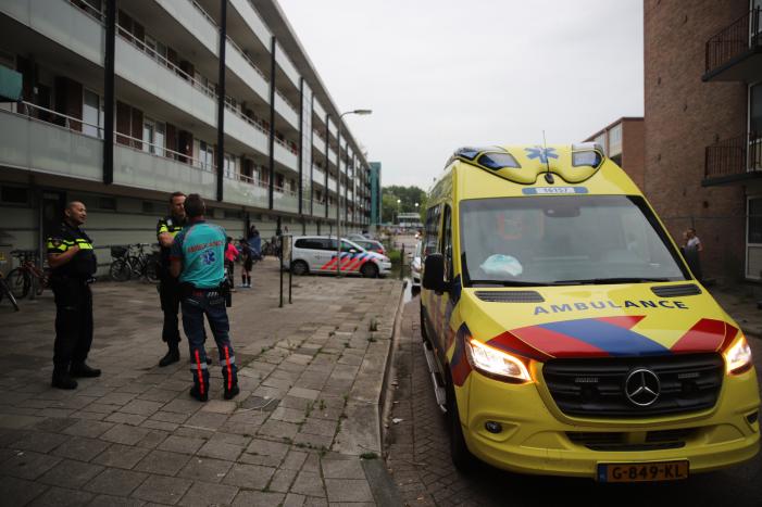 Traumahelikopter landt voor incident