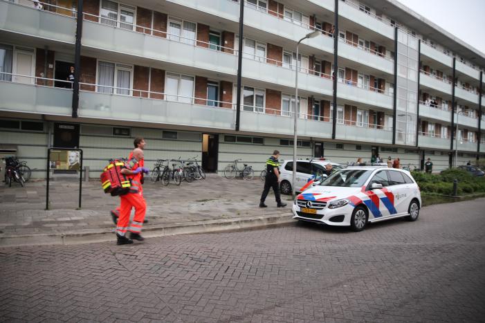 Traumahelikopter landt voor incident