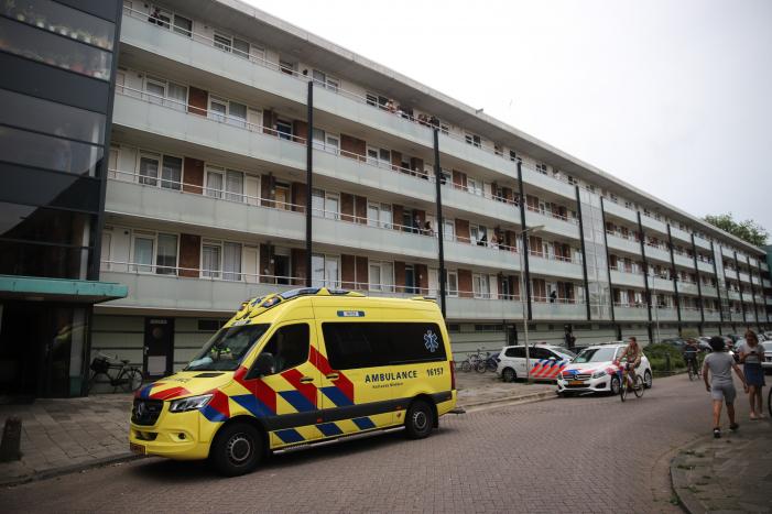 Traumahelikopter landt voor incident