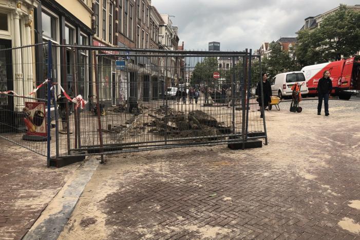 Schade hersteld van flinke waterlekkage