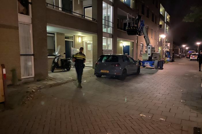 Grote politiemacht op de been in Goverwelle, verdachte aangehouden