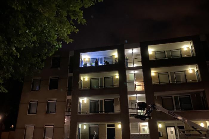 Grote politiemacht op de been in Goverwelle, verdachte aangehouden