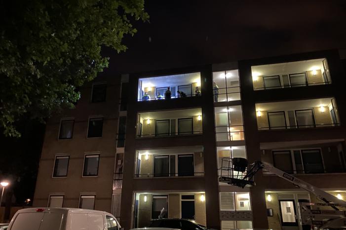 Grote politiemacht op de been in Goverwelle, verdachte aangehouden