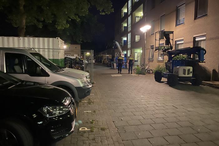 Grote politiemacht op de been in Goverwelle, verdachte aangehouden