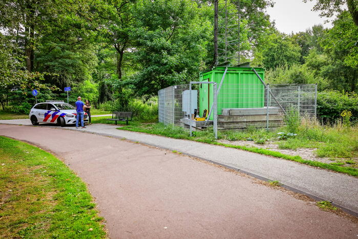 Onderzoek naar brand bij zendmast