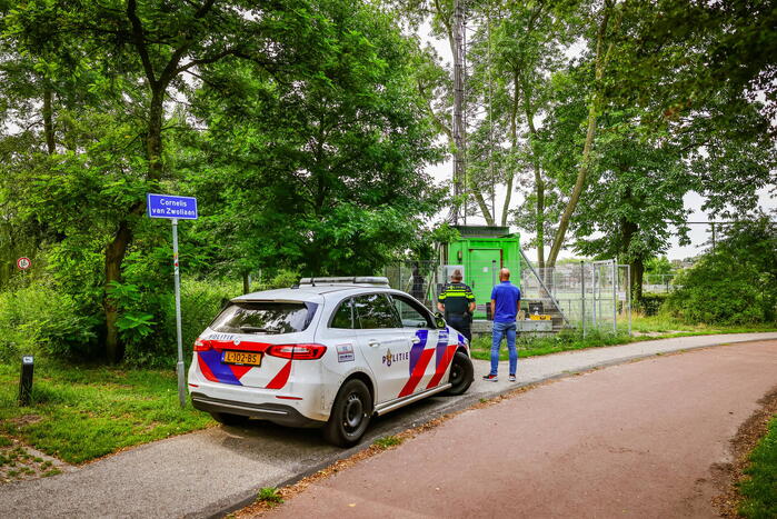 Onderzoek naar brand bij zendmast