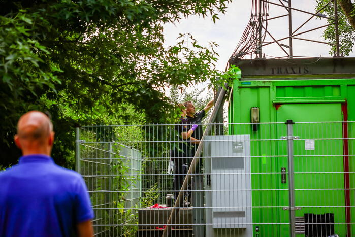Onderzoek naar brand bij zendmast