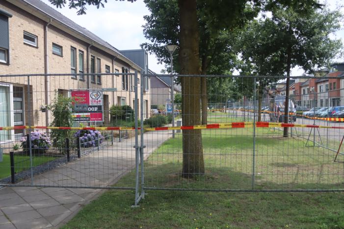Zeven woningen ontruimd na verzakking