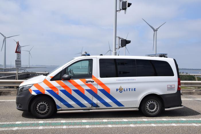 Gewonde bij ongeval met motor op Philipsdam