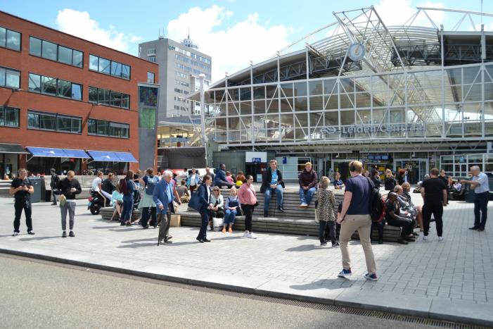 Brand in meterkast van kantoorpand Level