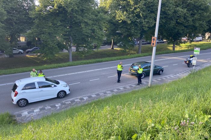 Aanhouding bij verkeerscontrole