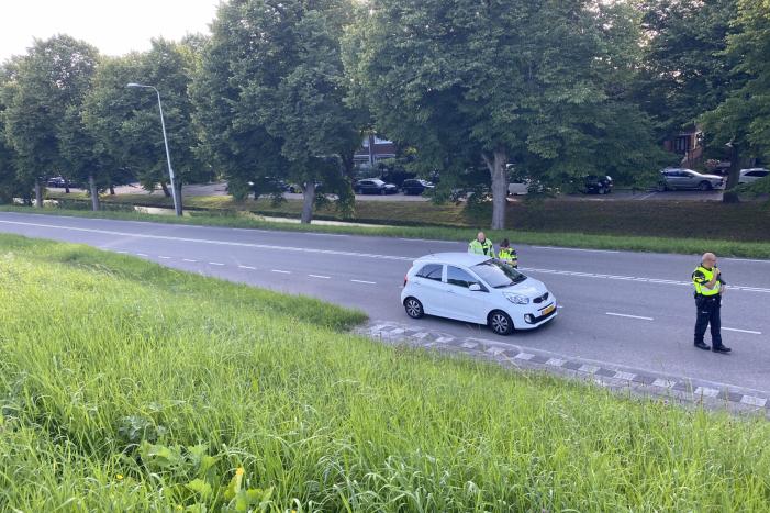 Aanhouding bij verkeerscontrole