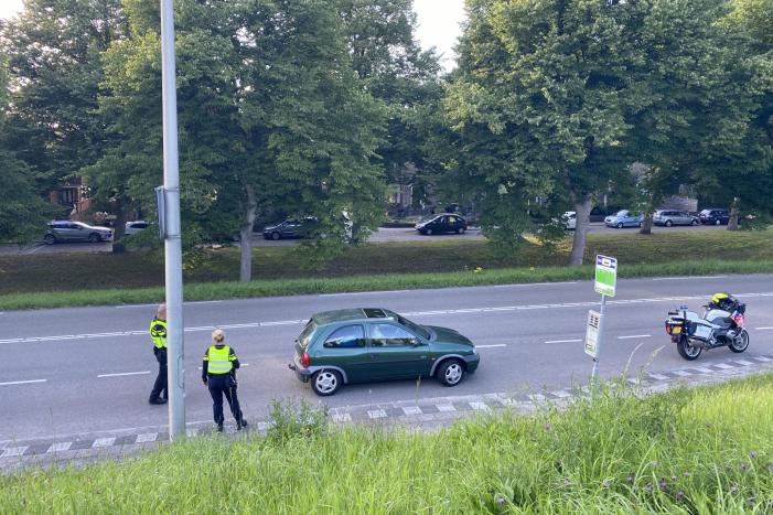 Aanhouding bij verkeerscontrole