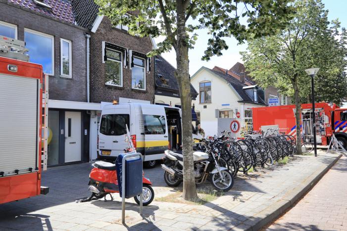 Gasleiding geraakt in opengebroken straat