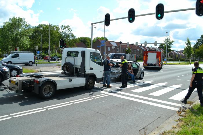 Gewonde bij kop-staartbotsing