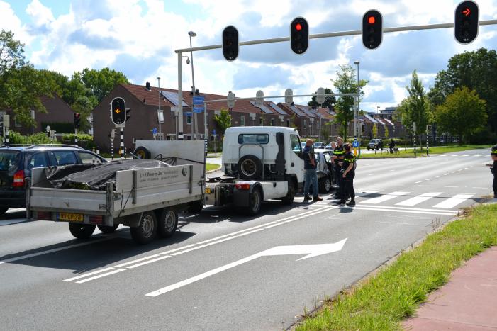Gewonde bij kop-staartbotsing