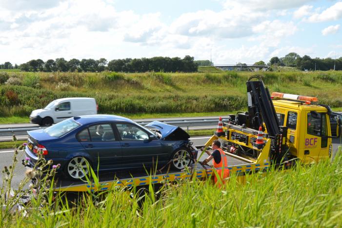 Aanrijding na uitwijkmanoeuvre van pechgeval