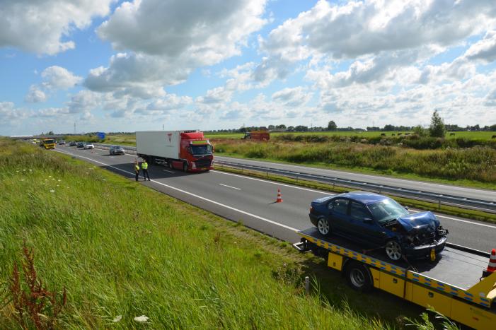 Aanrijding na uitwijkmanoeuvre van pechgeval