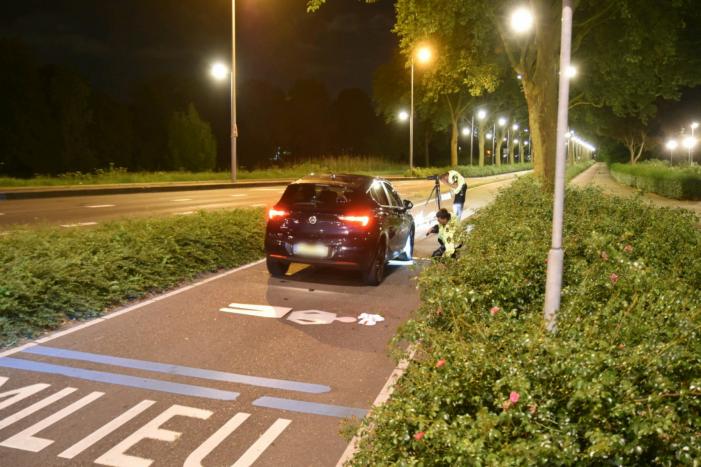 Wielrenner gewond na aanrijding met auto