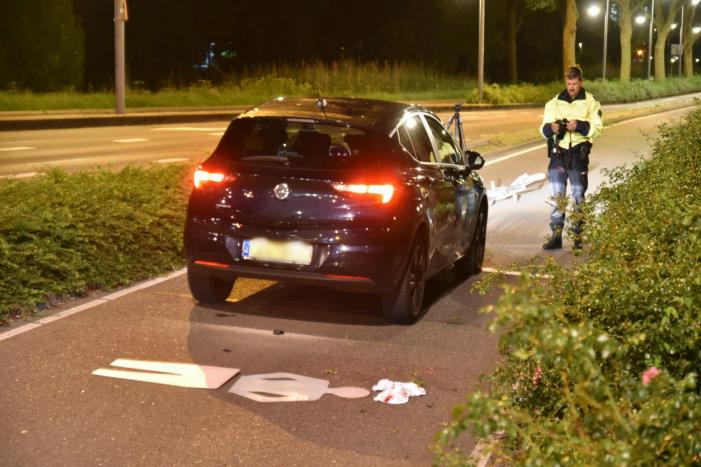 Wielrenner gewond na aanrijding met auto